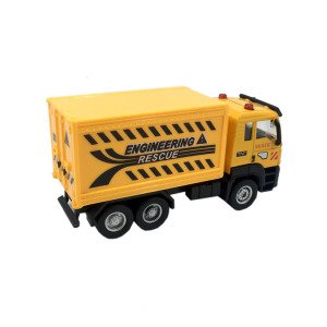 Metal Kabinli Die-Cast Çek Bırak 12cm Kapalı Kasa Kamyon Oyuncak Seri Koleksiyon Oyuncak Model