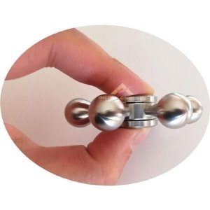 6 Kanatlı Metal Stres Çarkı Orjinal Metal Fidget Hand Spinner
