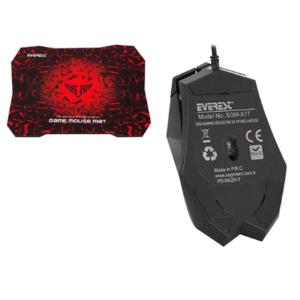 Everest Kablolu Gaming Mouse ile Mouse Pad SGM-x77 - Oyuncu Mouse