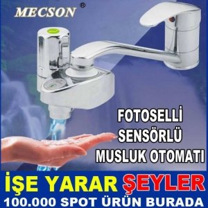 TAM OTOMATİK MUSLUK AÇMA KAPATMA FOTOSEL SİSTEMİ