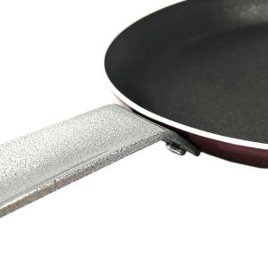 Süper Teflon Krep Tavası Ø20 cm Metal Saplı Sığ Omlet Tavası