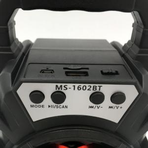 Kablosuz Taşınabilir Şarjlı Led Işıklı Radyolu Bluetooth Hoparlör