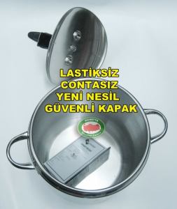 SPR ÇELİK DÜDÜKLÜ TENCERE 3.5LT ÇİFT GÜVENLİK