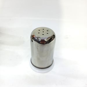 Paslanmaz Çelik Tuzluk Pulbiberlik Karabiberlik Seti 8cm x 4 cm