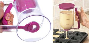 Ölçekli Tam Otomatik orantılı Hamur Dağıtıcı Sos Dökücü Dispenser Kolay Pankek Yapma Makinesi -2