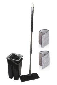 Pratik Mikrofiber Tablet Mop 5 Paspaslı Temizlik Set Smart Mob Sihirli Yeni Nesil Microfiber Mob