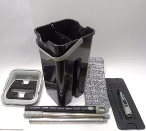 Pratik Mikrofiber Tablet Mop 5 Paspaslı Temizlik Set Smart Mob Sihirli Yeni Nesil Microfiber Mob