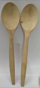 Ahşap Büyük Boy Şimşir Kaşık 37 Cm El Yapımı B-4