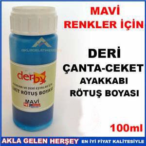 MAVİ RENK ÇANTA CEKET AYAKKABI RÖTUŞ BOYASI -2