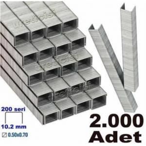 200 seri Mobilyacı,Döşemeci el zımba makinesi için zımba çakma teli,8mm 2000 adet Tel Eni:10.2mm