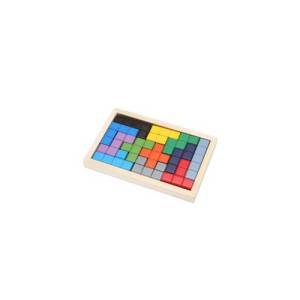ER94 Tetris Zeka Geliştirici Sağlıklı Ahşap Oyuncak