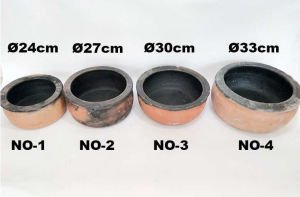 27cm ORTA BOY KAPAKSIZ FIRINLANMIŞ TOPRAK GÜVEÇ