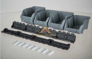 8li SET DUVARA MONTE AVADANLIK ORGANİZE SET-GRİ