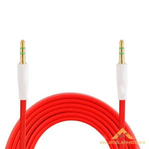 3.55 MM ALTIN UÇLU 1 METRE AUX SES KABLOSU