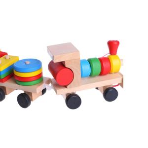 ER173 Eğitici Ahşap Geometri Tren Ahşap Seti