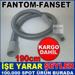 FANTOM - FANSET SÜPÜRGE MAKİNESİ HORTUMU KD