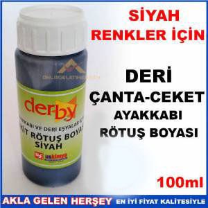 SİYAH RENK ÇANTA CEKET AYAKKABI RÖTUŞ BOYASI -2