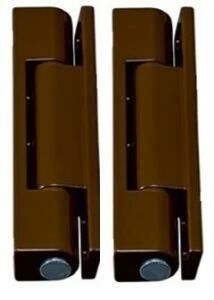 Pvc Kapı Metal Menteşe 95Mm Kahverengi