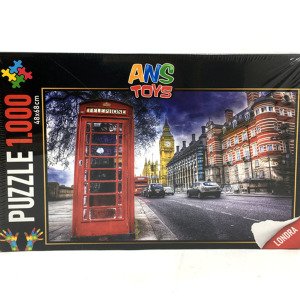 1000 Parça Londra Temalı Puzzle 48x68cm Yetişkin Yapboz