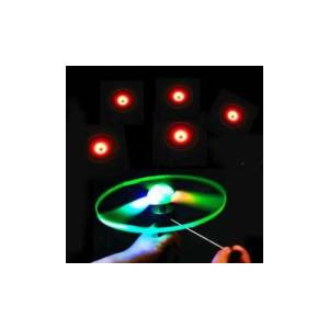Bu oyuncağı herkes ufo zannedip videoya çekiyor ışıklı uçan pervane,ip çekmeli uçan disk,bumerang