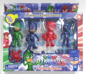 7 Parça 9 cm Uzunluğunda Pijamaskeliler Oyuncak Figür Seti       Kaliteli Malzemeden Üretilmiştir