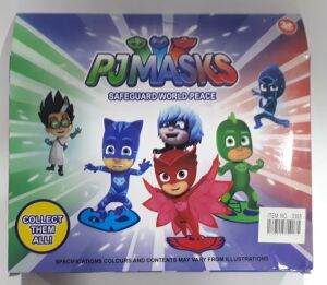 7 Parça 9 cm Uzunluğunda Pijamaskeliler Oyuncak Figür Seti       Kaliteli Malzemeden Üretilmiştir