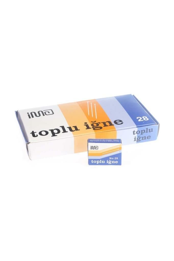 Çelik Ergonomik Kullanışlı Toplu İğne No:28, 3 Paket Fiyatıdır
