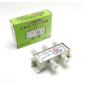 Kaliteli ve Güvenli Uydu Dağıtıcı1/4 Orijinal Splitter 5-2500 Mhz