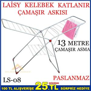 LAİSY 13 METRE KATLANIR ÇAMAŞIR KURUTMALIĞI KD