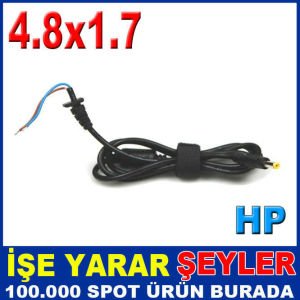HP 4.8x1.7 CAK100 NETBOOK LEPTOP ADAPTÖR KABLOSU
