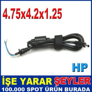 HP 4.75x4.2x1.25 CAK102 LEPTOP ADAPTÖR KABLOSU