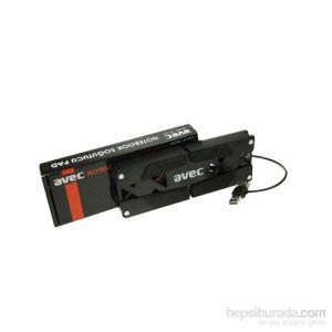 Avec AV-079 11''-15.6'' Uyumlu Siyah Notebook Soğutucu Çift Fanlı Katlanabilir Stand