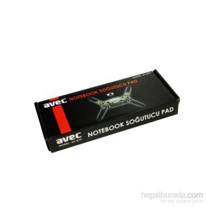 Avec AV-079 11''-15.6'' Uyumlu Siyah Notebook Soğutucu Çift Fanlı Katlanabilir Stand