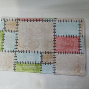 Muşamba Astarlı Kaydırmaz Tabanlı 140cmx89cm Dikdörtgen Masa Örtüsü