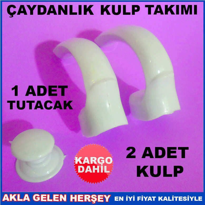 ARYILDIZ ÇAYDANLIK KULP TAKIMI ve KAPAK TUTACAĞI