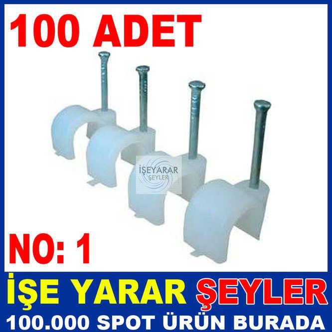 ÇELİK ÇİVİLİ KROŞE GÜVENLİ KABLO MONTAJI NO:1 