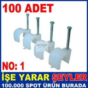 ÇELİK ÇİVİLİ KROŞE GÜVENLİ KABLO MONTAJI NO:1 