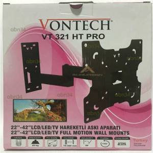 Led Tv-Lcd Televizyonlar İçin Tek Kollu Hareketli Katlanabilir Tv Askı Aparatı Vt 321 Ht Pro