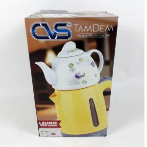 Cvs Dn 1503 Tamdem çay Makinesi 1600 W 2.5 litr Kapasiteli Porselen Demlik