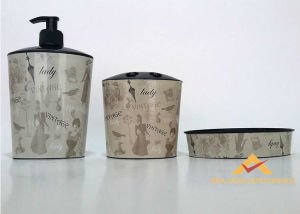 FRANSIZ STİL PLASTİK 3LÜ BANYO LAVABO SETİ