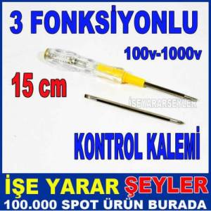 3 FONKSİYONLU YILDIZ - DÜZ KONTROL KALEMİ