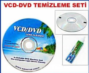Narıta Vcd-Dvd Cd-Rom-Blu-Ray Temizleme Seti Fırçalı Ve Özel Sıvılı Optik Lens Sürücü Temizleme Kiti