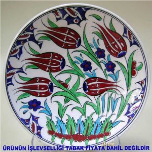 BÜYÜK BOY TABAK TEŞHİR STANDI GEÇMELİ ŞEFFAF PLASTİKDEN PLAKET-DEKOR TABAKLARI İÇİN TABAK AYAĞI 18cm