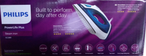 Philips 2200 Watt özel SteamGlide çizilmez taban şok buharlı ütü