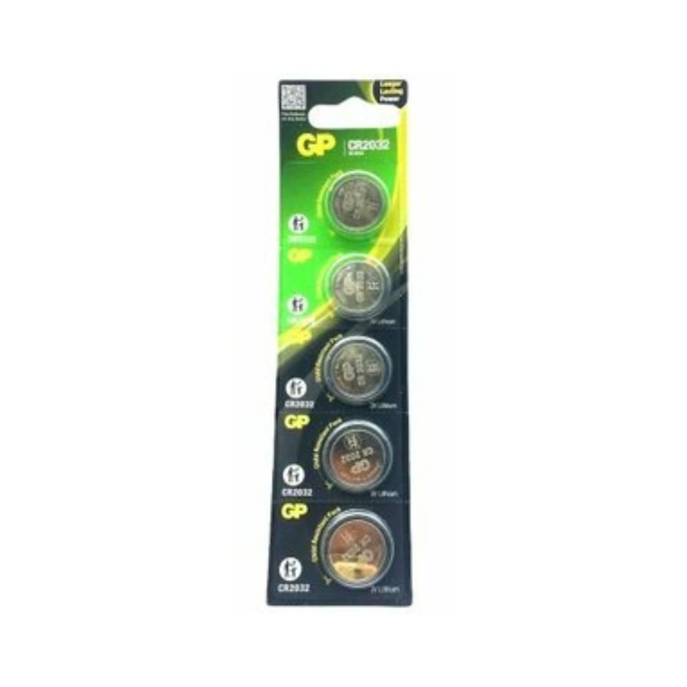 GP Lithium Cell CR2032 7C5 Para Pili 3V 5 Adetli Kart