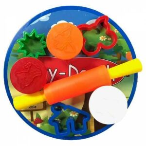 Play-Dough 8 Parça Yer Sofra Setli Oyun Hamuru