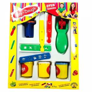 Play-Dough 9 Parça Eğitici Sağlıklı Eğlenceli Oyun Hamuru Seti
