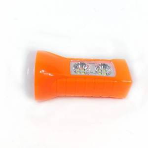 2 Led Işıklı El Feneri Pilli Işıldak Çok Fonksiyonlu Kamp Feneri - Ledli Avcı Feneri