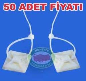 PLASTİK KABLO BAĞI, 80x3 KİLİTLİ CIRT KELEPÇE
