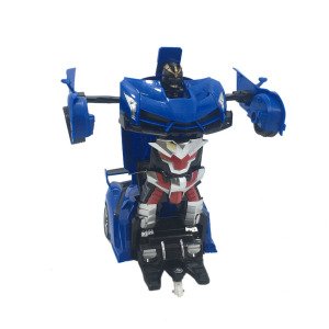 Uzaktan Kumandalı 360° Döner Robota Dönüşen Şarjlı Oyuncak Araba Full Fonksiyon Işıklı Transformers